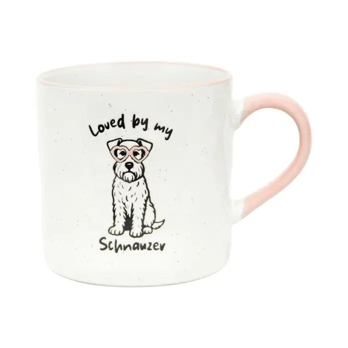 Dog Mug Loved By My Schnauzer