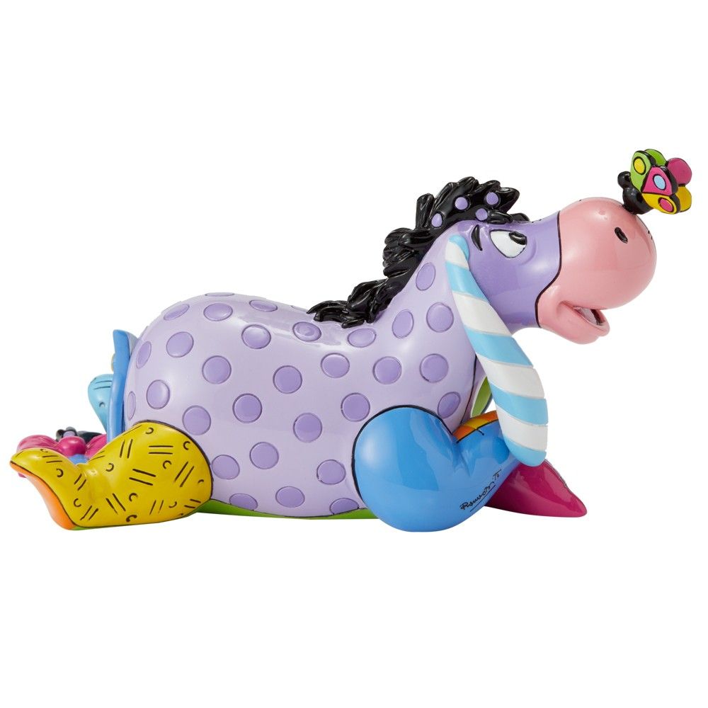 DISNEY BRITTO MINI FIGURINE EEYORE LYING