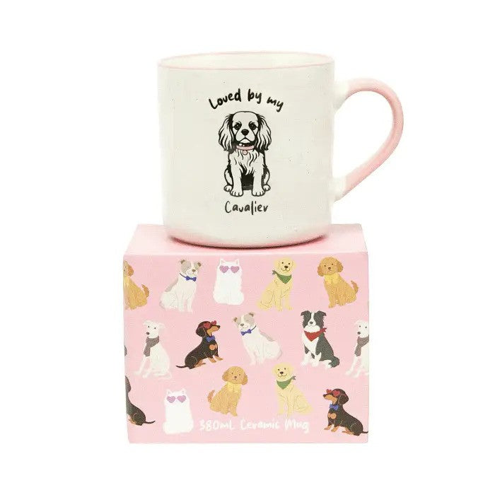 Dog Mug Loved By My Cavalier