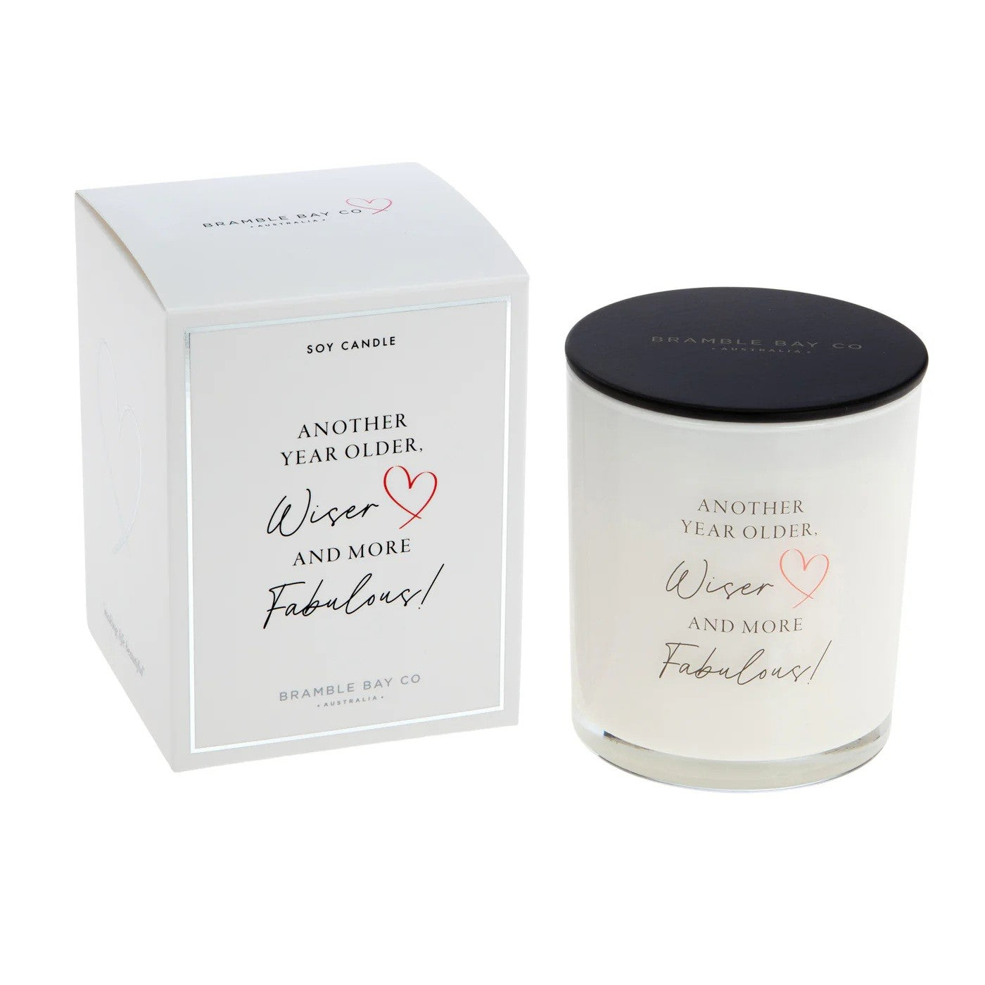 Bramble Bay Candle "Another Year Older, Wiser And More Fabulous!" 300g