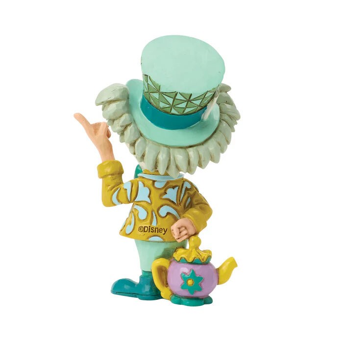 DISNEY TRADITIONS BY JIM SHORE MAD HATTER WITH TEAPOT