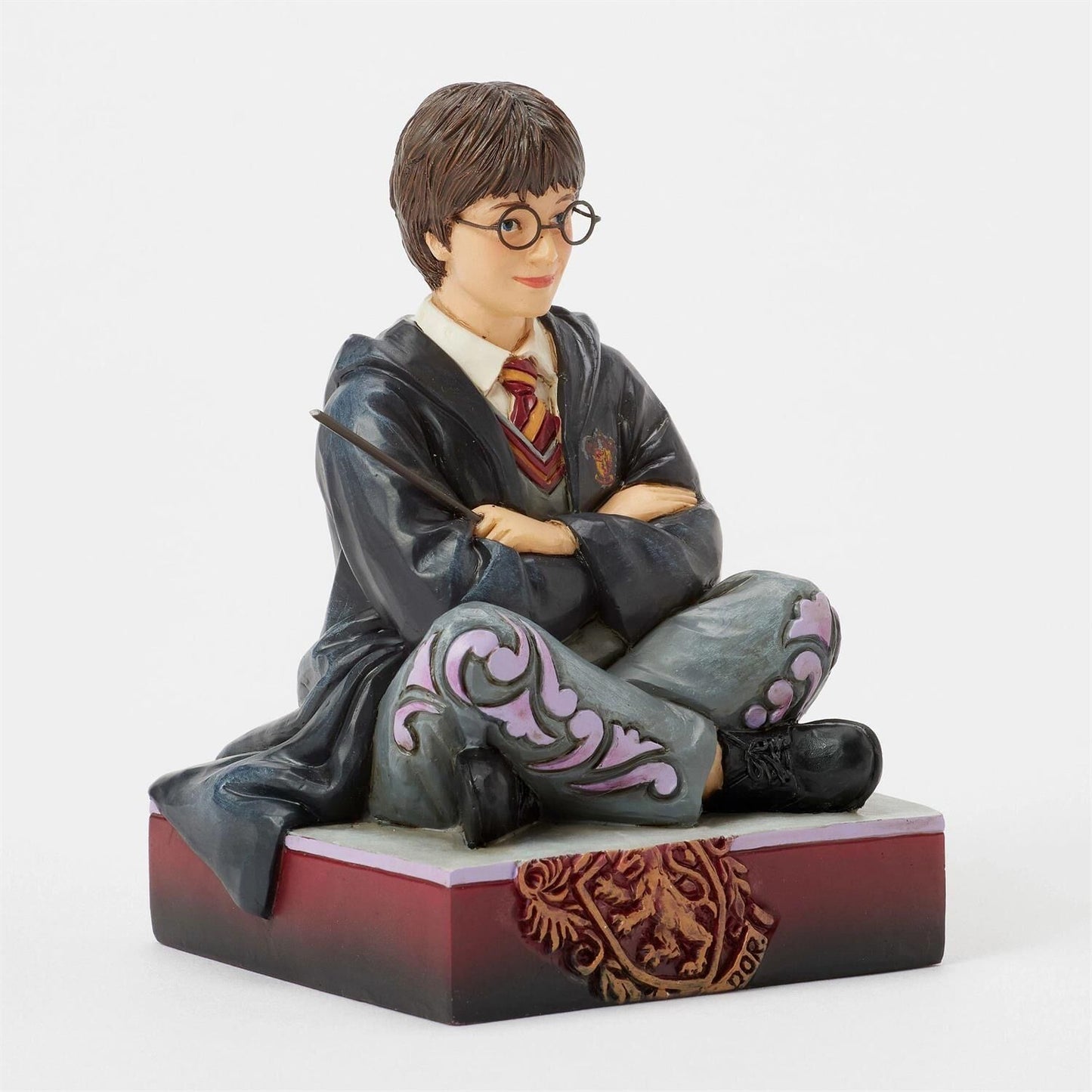 HARRY POTTER BY JIM SHORE HARRY WITH WAND SITTING