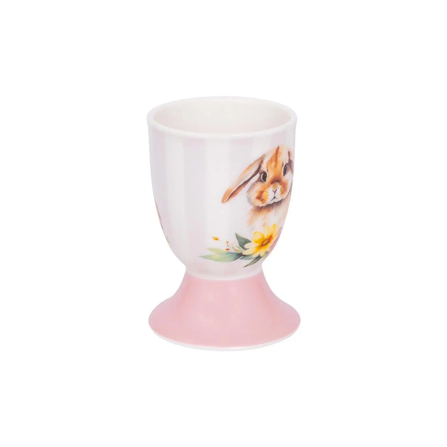 Easter Pink Bunny Egg Cup