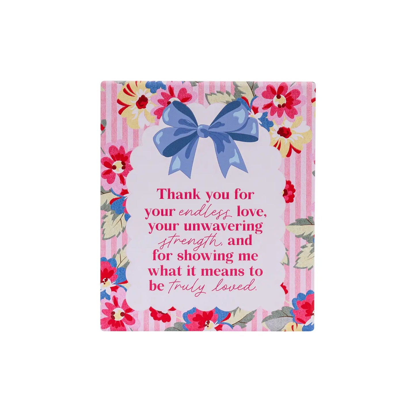 Verse Plaque Thank You Mothers Day
