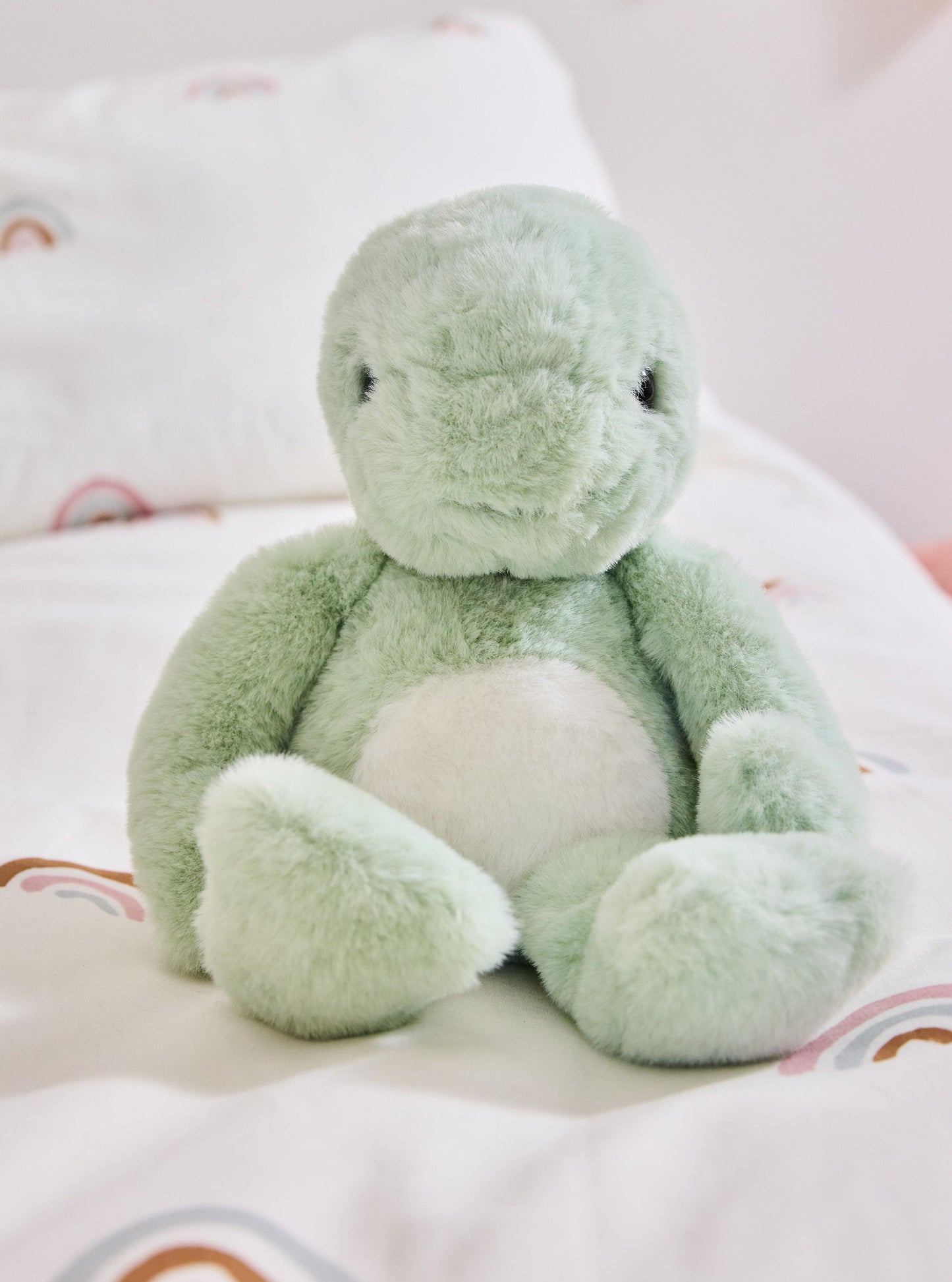 BEAR & ME BY CHARLIE BEARS TIMMY TORTOISE PEPPERMINT GREEN