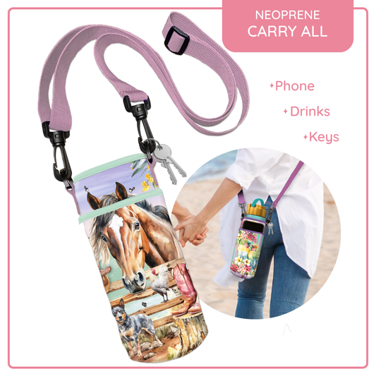 Lisa Pollock Carry All Adjustable Bag Country Dusk