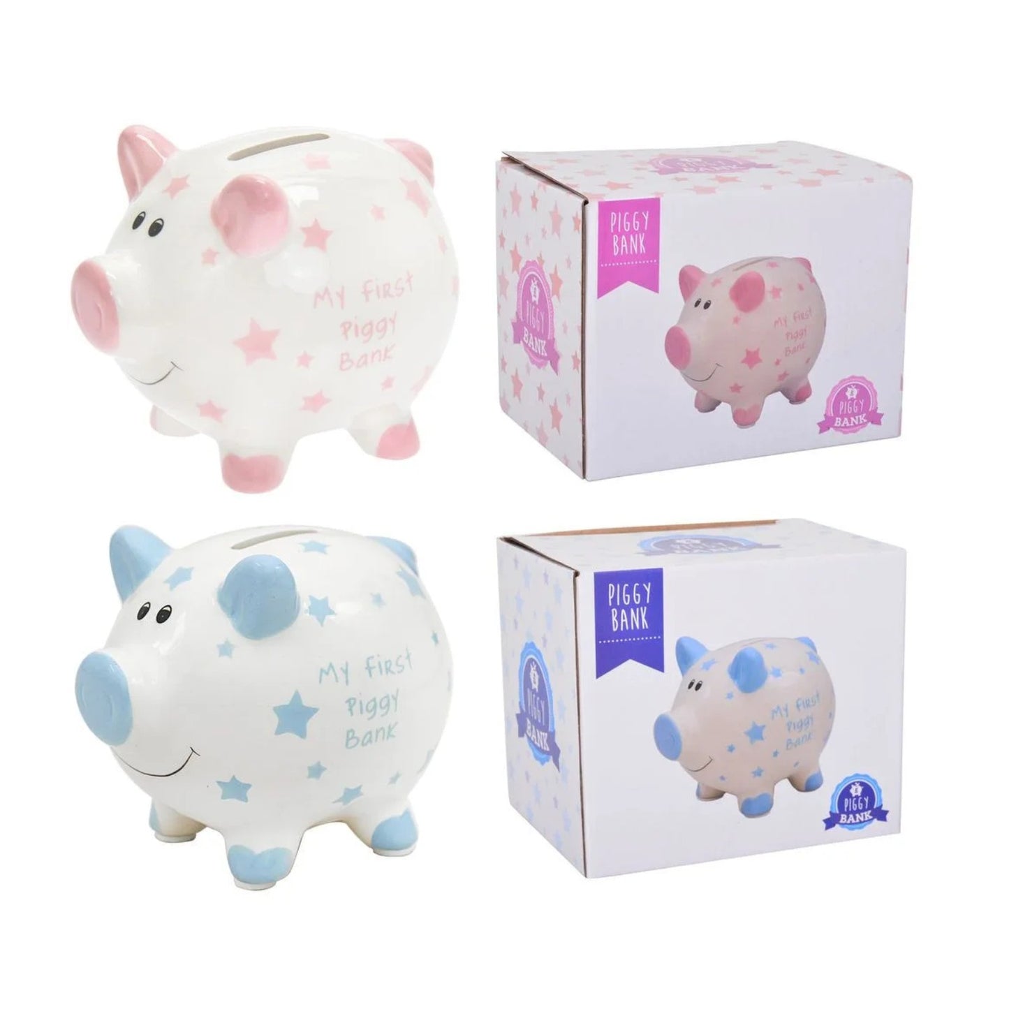 Ceramic Money Bank 'My First Piggy Bank'