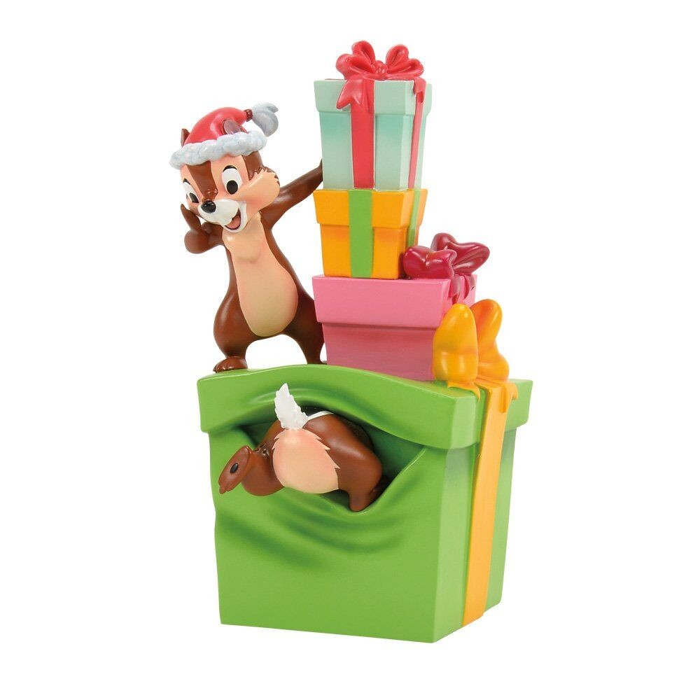 Disney Showcase Christmas Chip 'N' Dale With Gifts