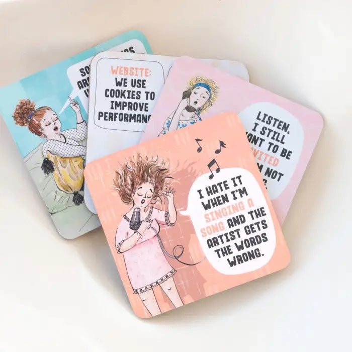 Olive & Co. Wrong Words Coaster