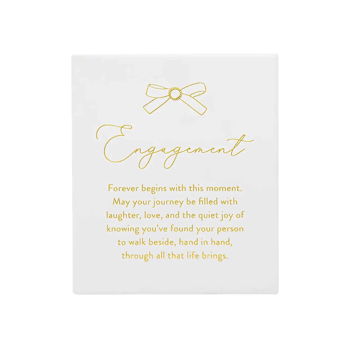 Engagement Verse Plaque "Engagement"
