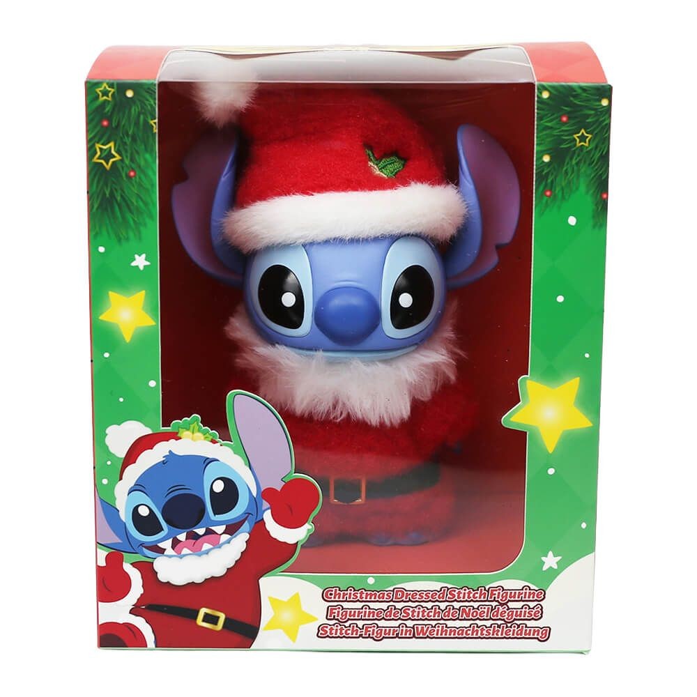 Disney Grand Jester Studio’s Stitch In Santa Outfit Figurine