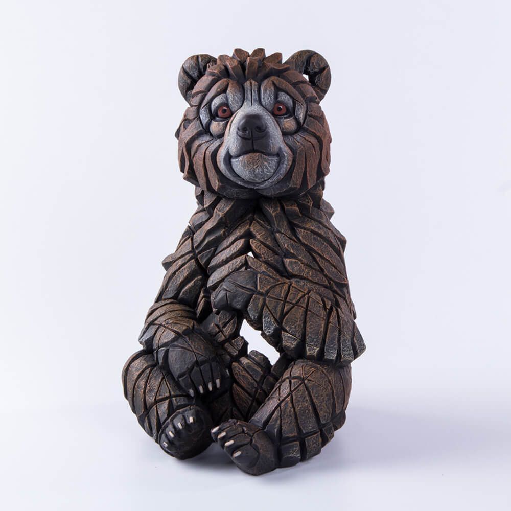 EDGE SCULPTURE BEAR CUB FIGURE