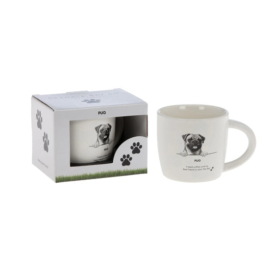 Bramble Bay Pet Mug Pug