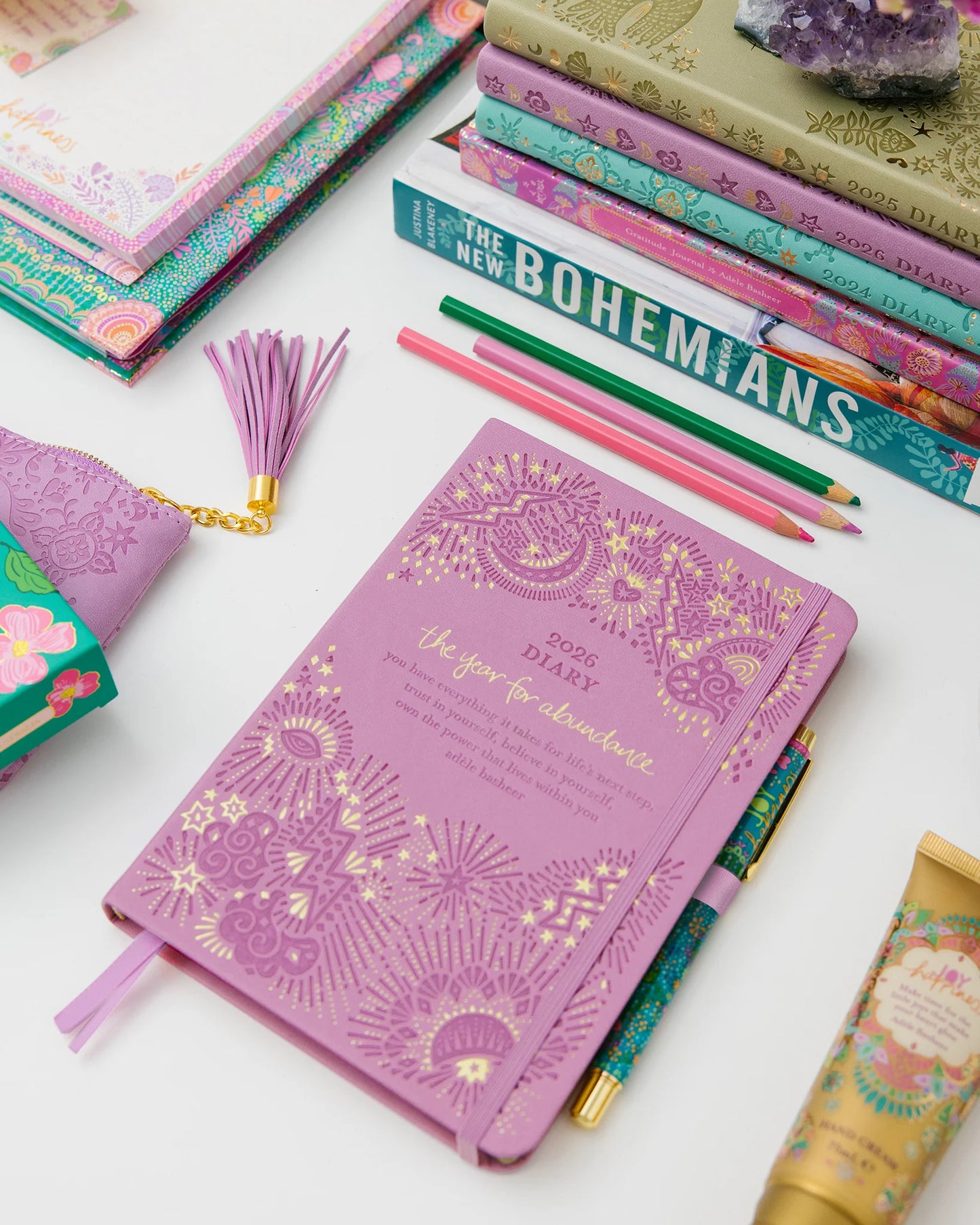 Intrinsic 2026 Diary The year for abundance - Moonlit Mauve