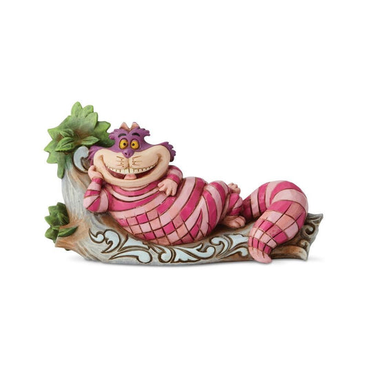 DISNEY TRADITIONS BY JIM SHORE CHESHIRE CAT IN TREE 7CM