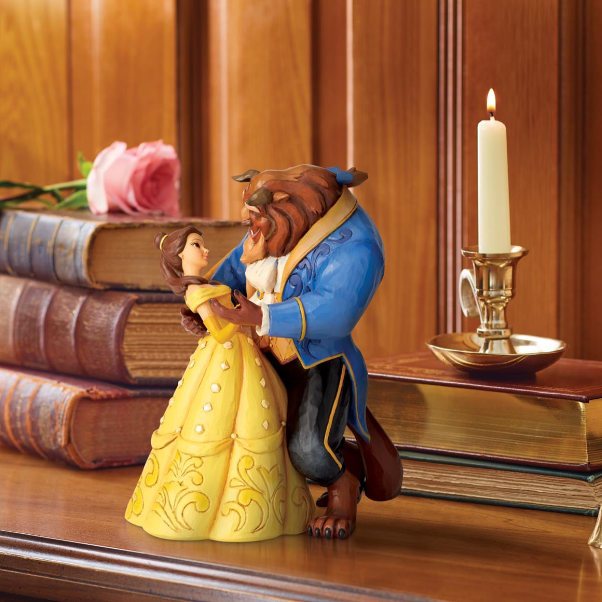 DISNEY TRADITIONS BY JIM SHORE BELLE & BEAST DANCING