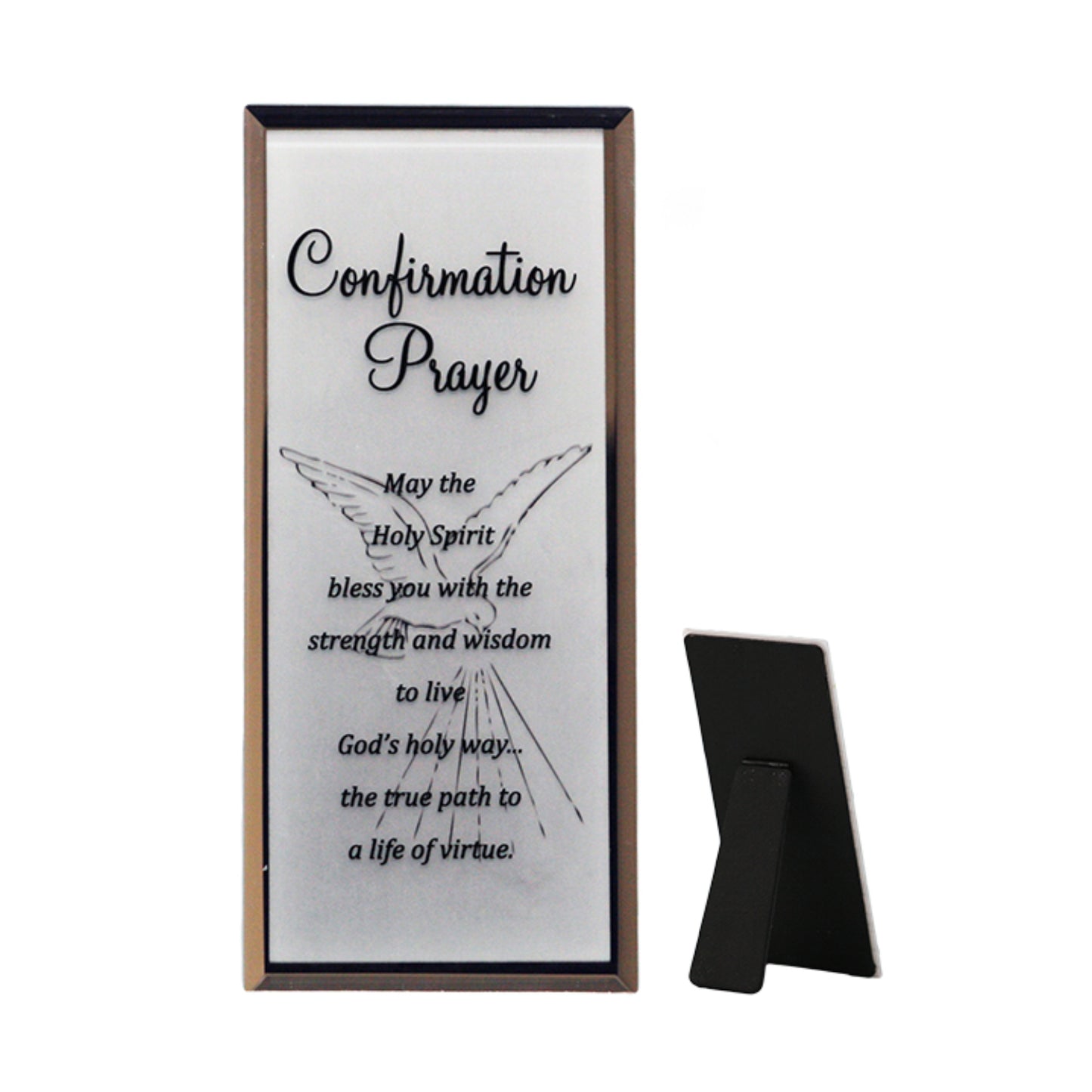 Mirror Plaque Confirmation Prayer