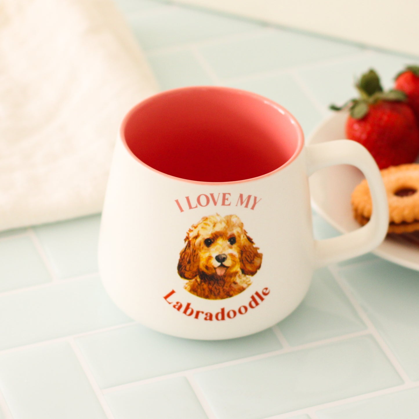 I Love My Labradoodle Mug