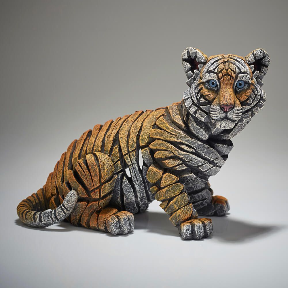 EDGE SCULPTURE TIGER CUB FIGURE