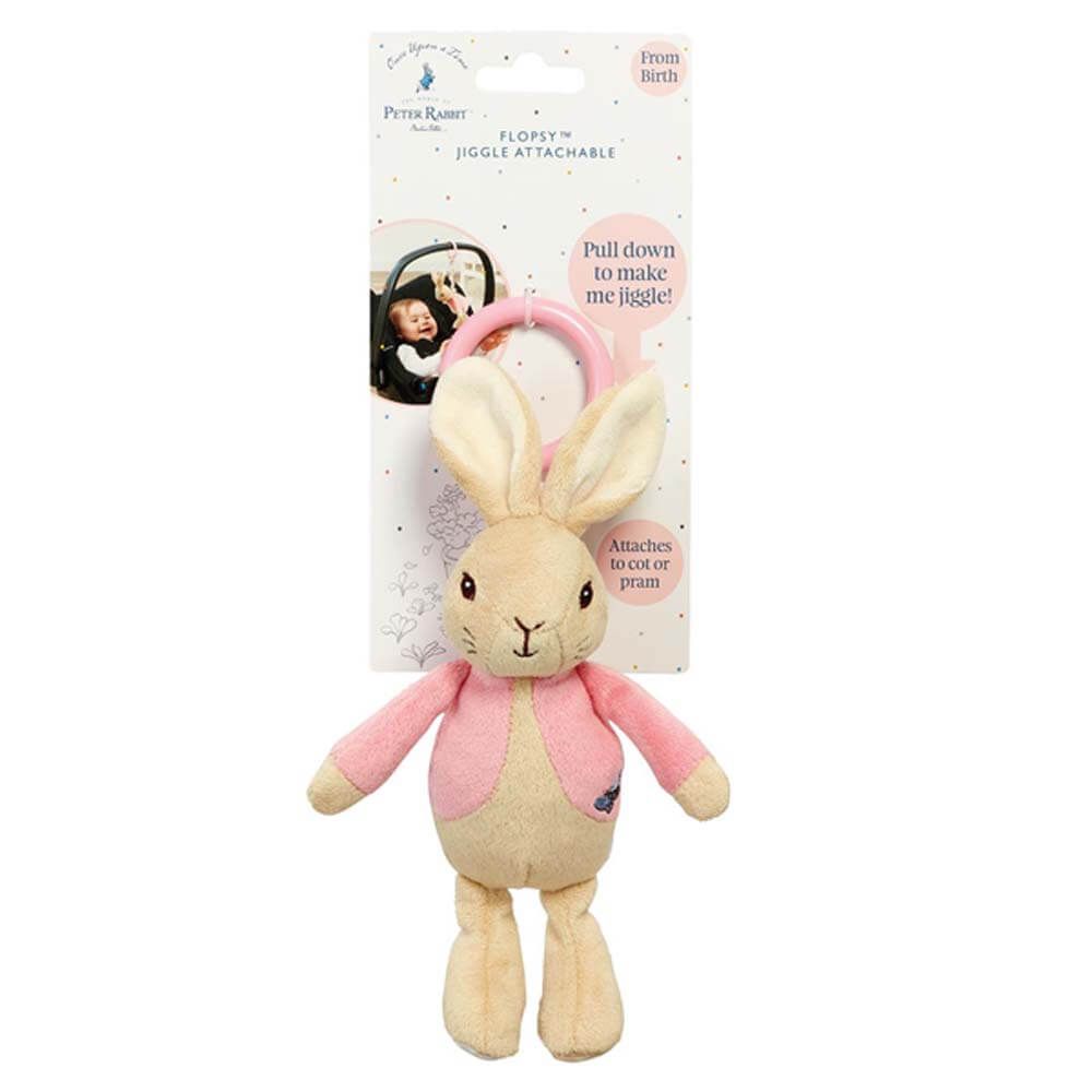 Peter Rabbit Flopsy Jiggle Attachable toy