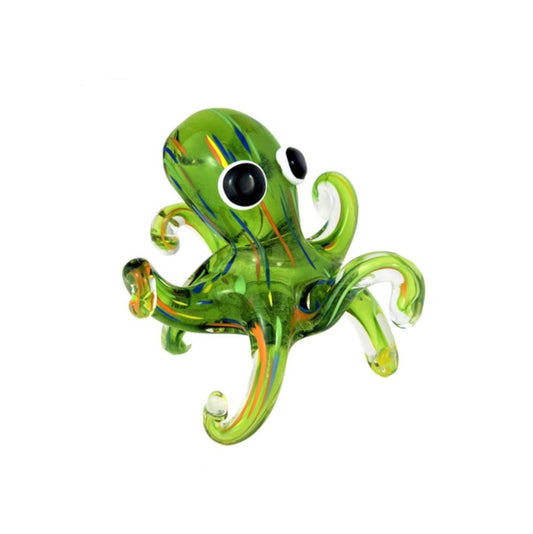 ZIBO ART GLASS QUIGGLY OCTOPUS