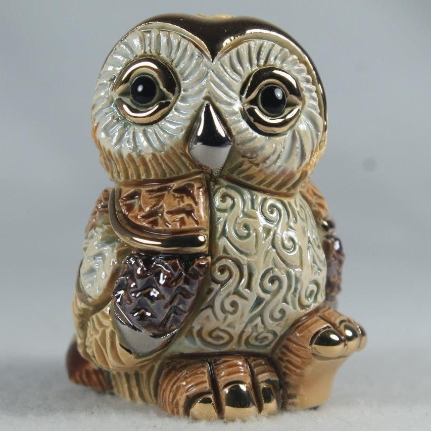 RINCONADA DE ROSA FIGURINE BABY BOREAL OWL II FOOT UP 7CM