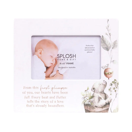 Ceramic Photo Frame Tiny Wonders First Glimpse 4x6