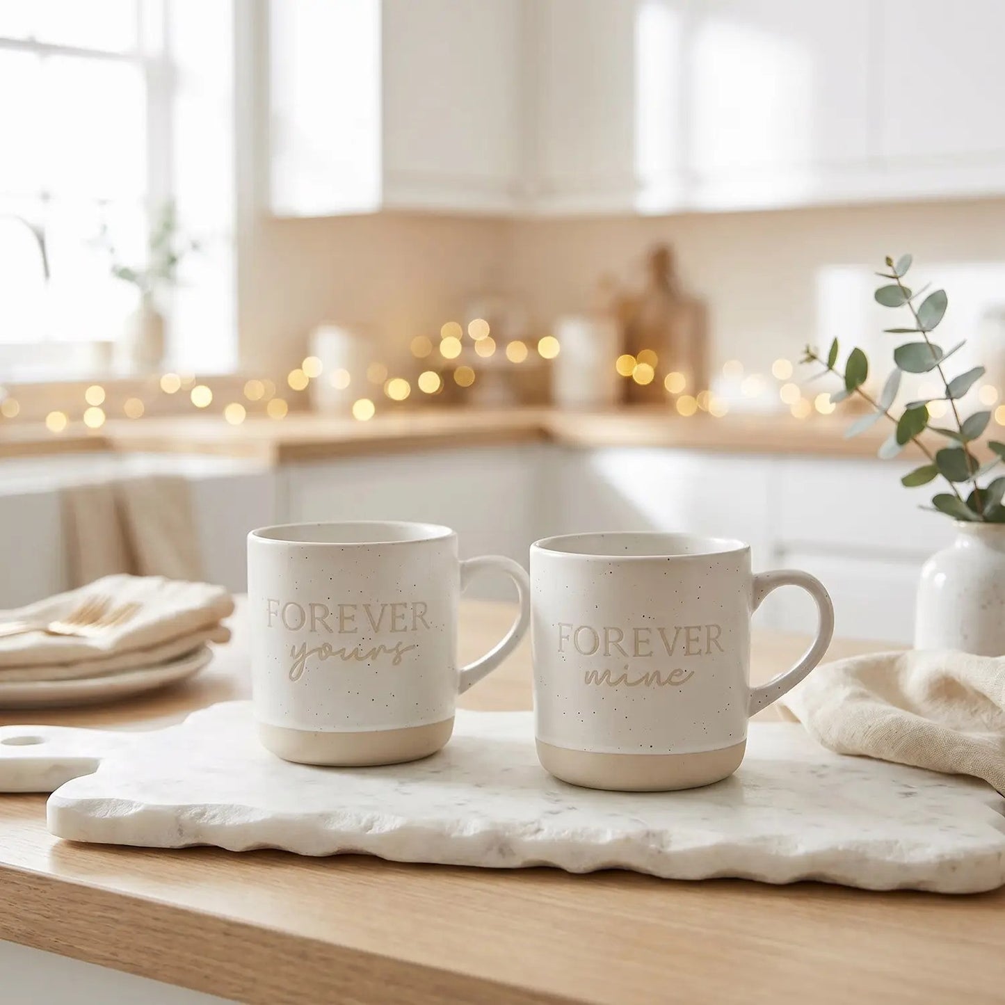 Wedding Mug Set Of 2 Forever Mine & Forever Yours