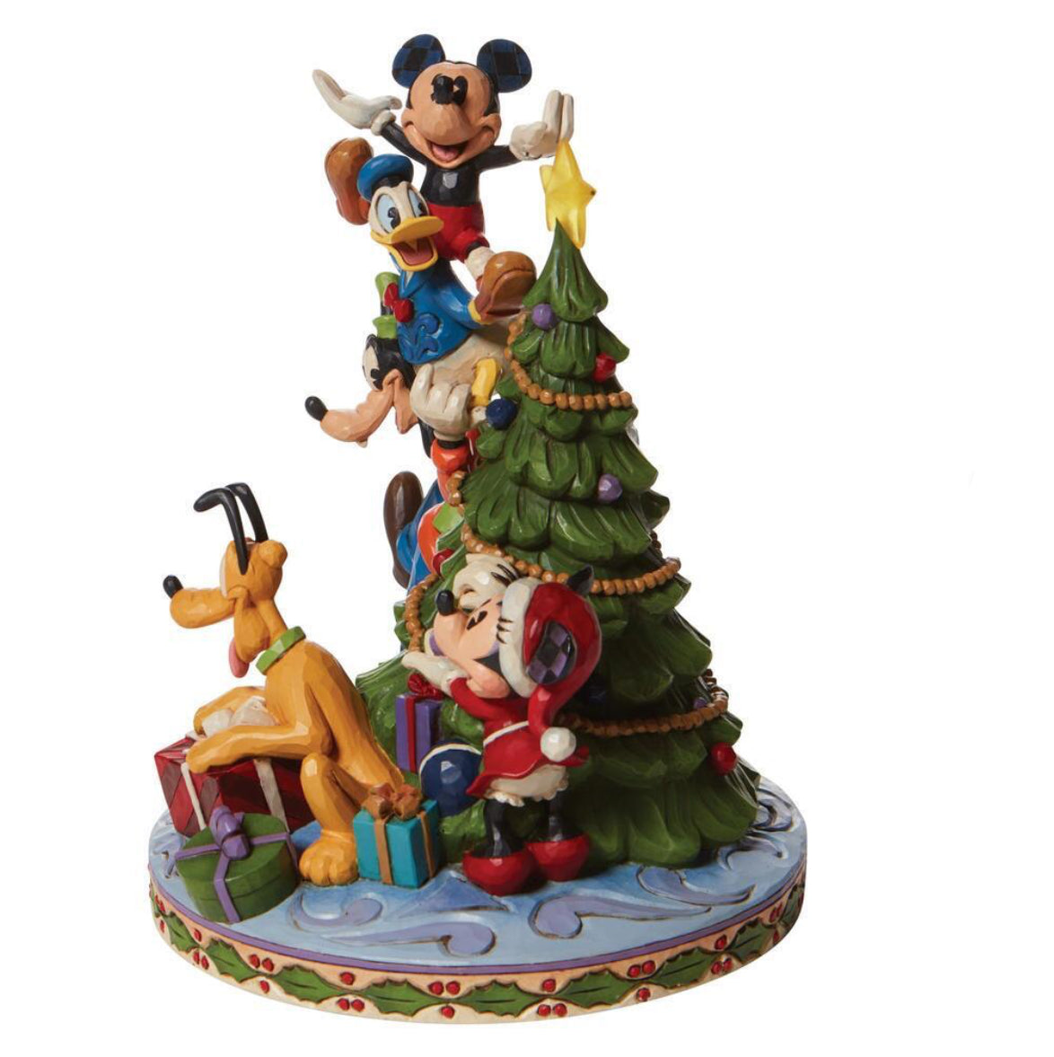 DISNEY TRADITIONS BY JIM SHORE FAB FIVE DECORATING TREE