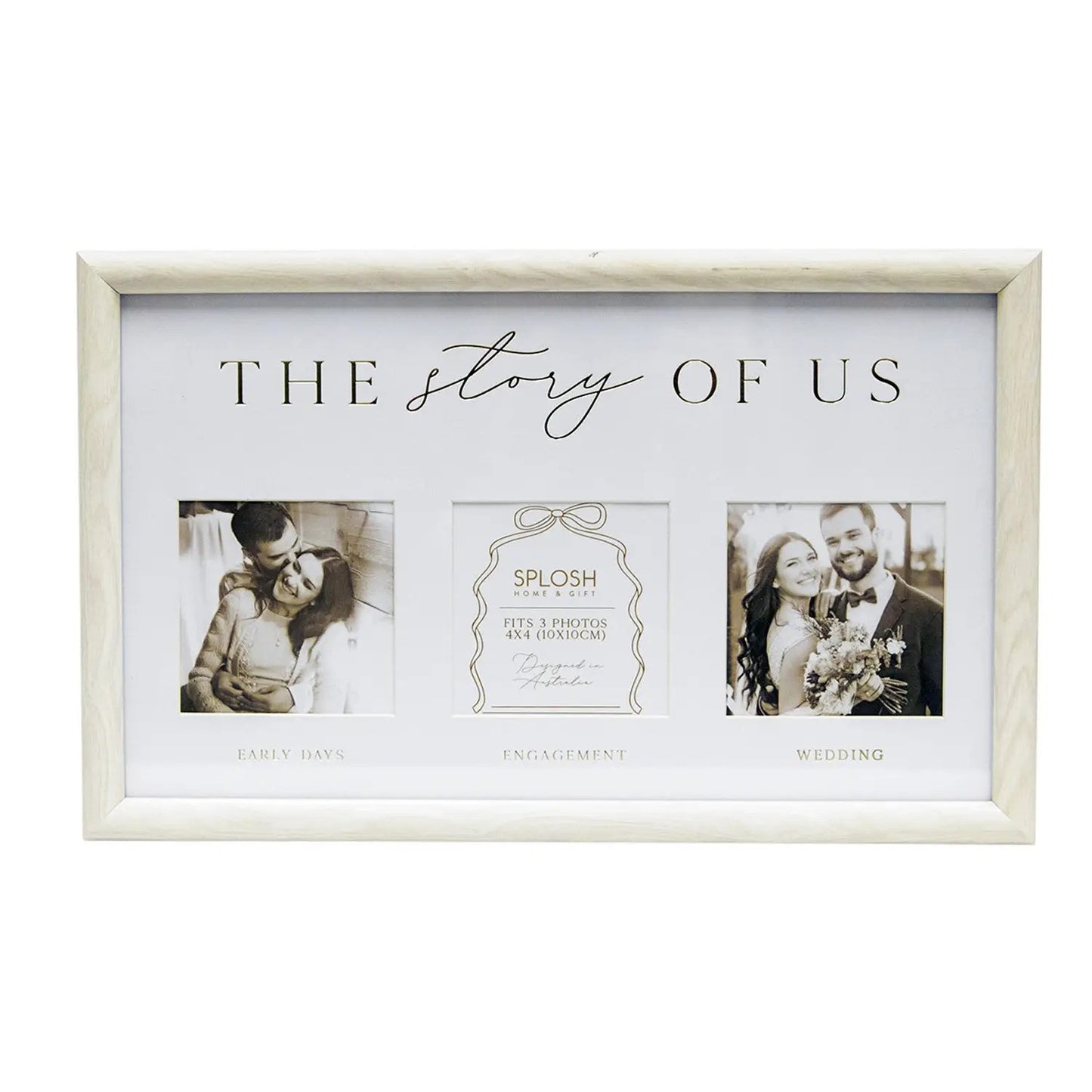 Wedding Photo Frame "Story Of Us" Collage
