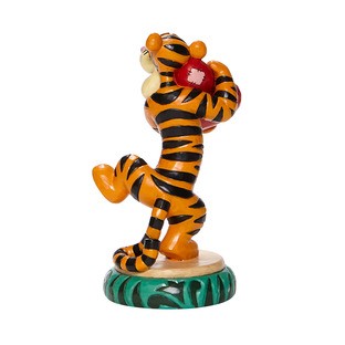 DISNEY TRADITIONS BY JIM SHORE TIGGER HOLDING HEART