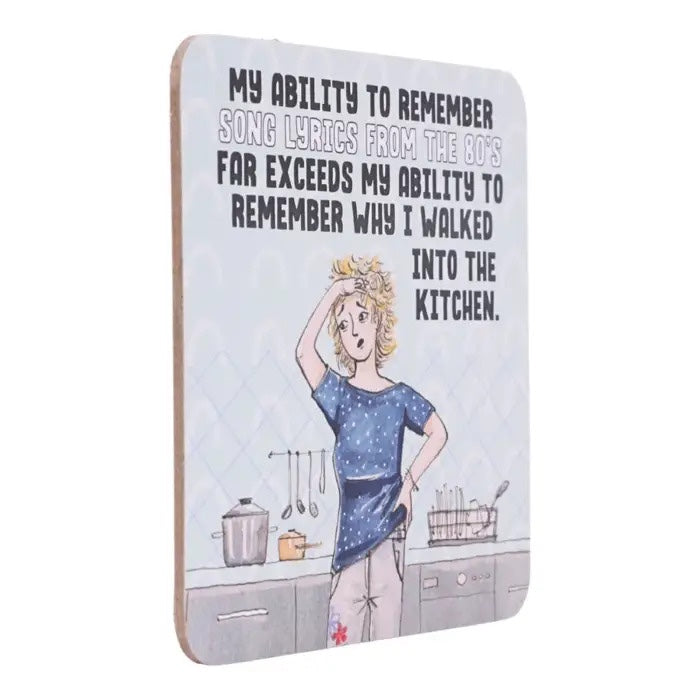 Olive & Co. Song Lyrics Coaster