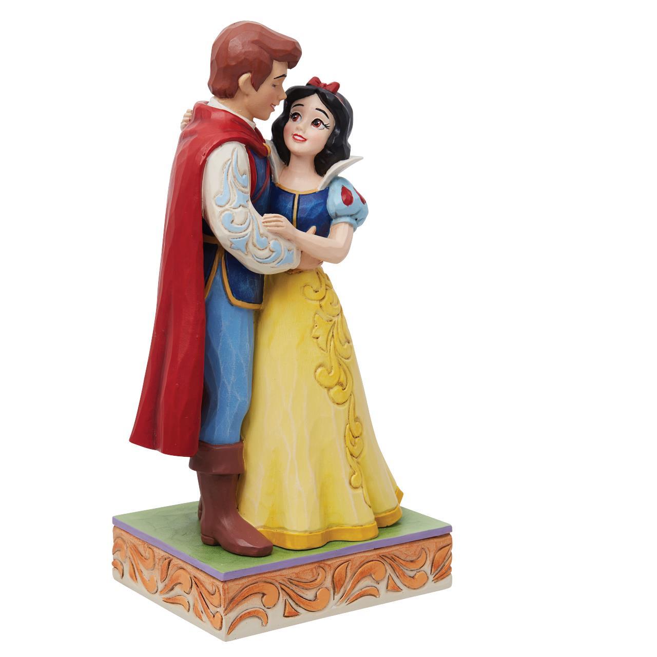 DISNEY TRADITIONS BY JIM SHORE SNOW WHITE & PRINCE