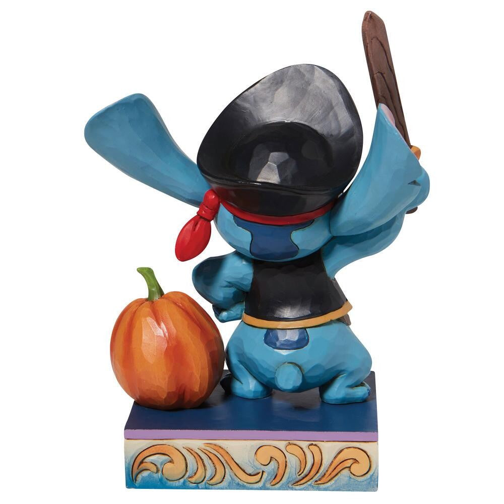 DISNEY TRADITIONS BY JIM SHORE STITCH AS PIRATE 16CM