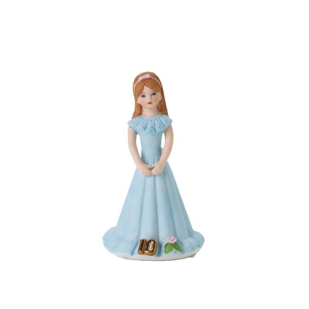 GROWING UP GIRL AGE 10 BRUNETTE BY ENESCO
