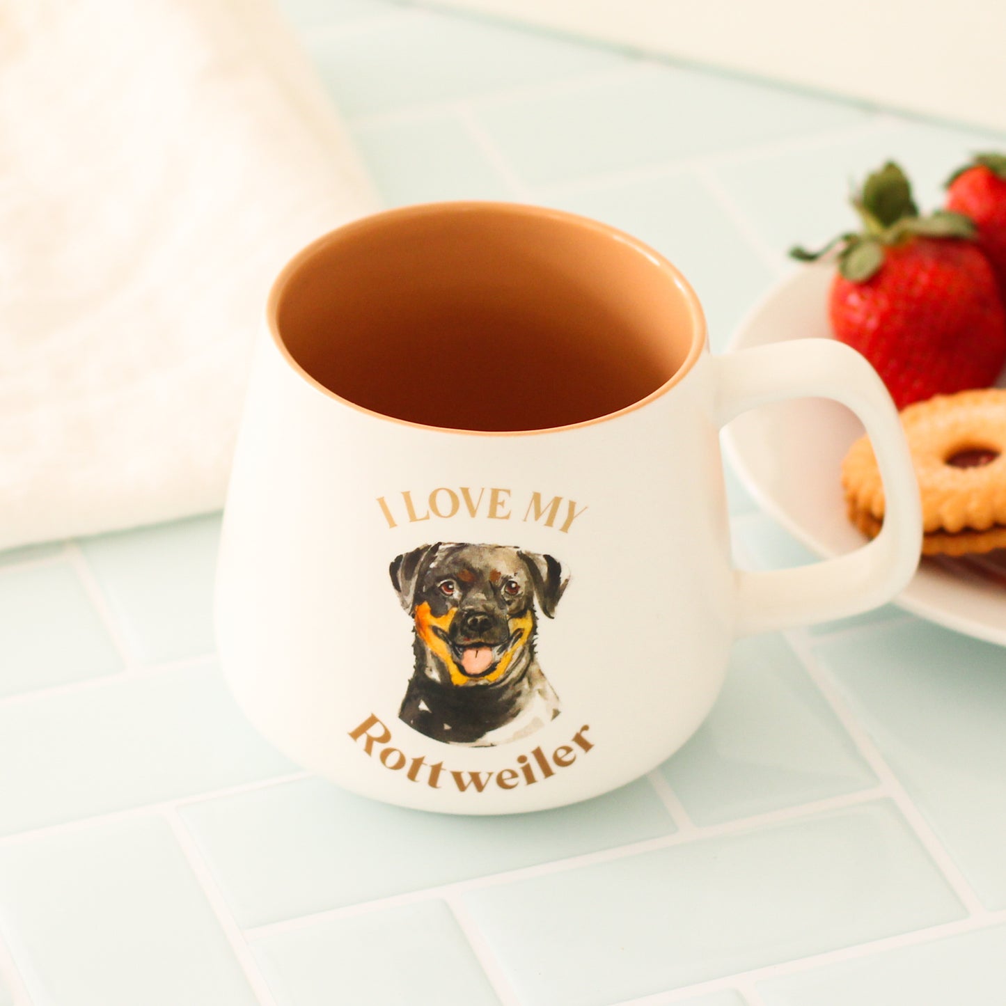 I Love My Rottweiler Mug
