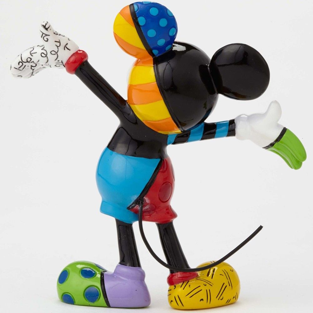 DISNEY BRITTO MICKEY MOUSE ARMS OUT MINI FIGURINE