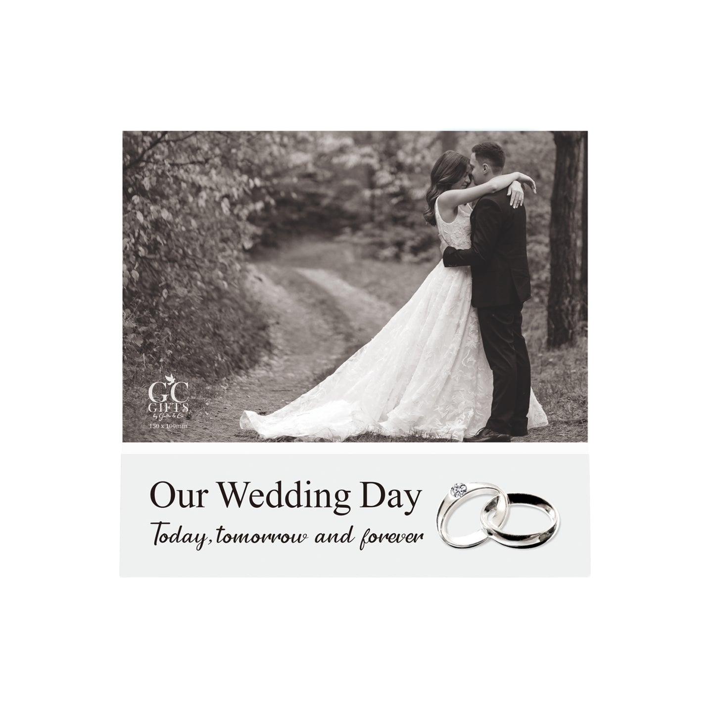 Wedding Photo Frame On MDF Base