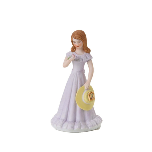 GROWING UP GIRL AGE 12 BRUNETTE BY ENESCO