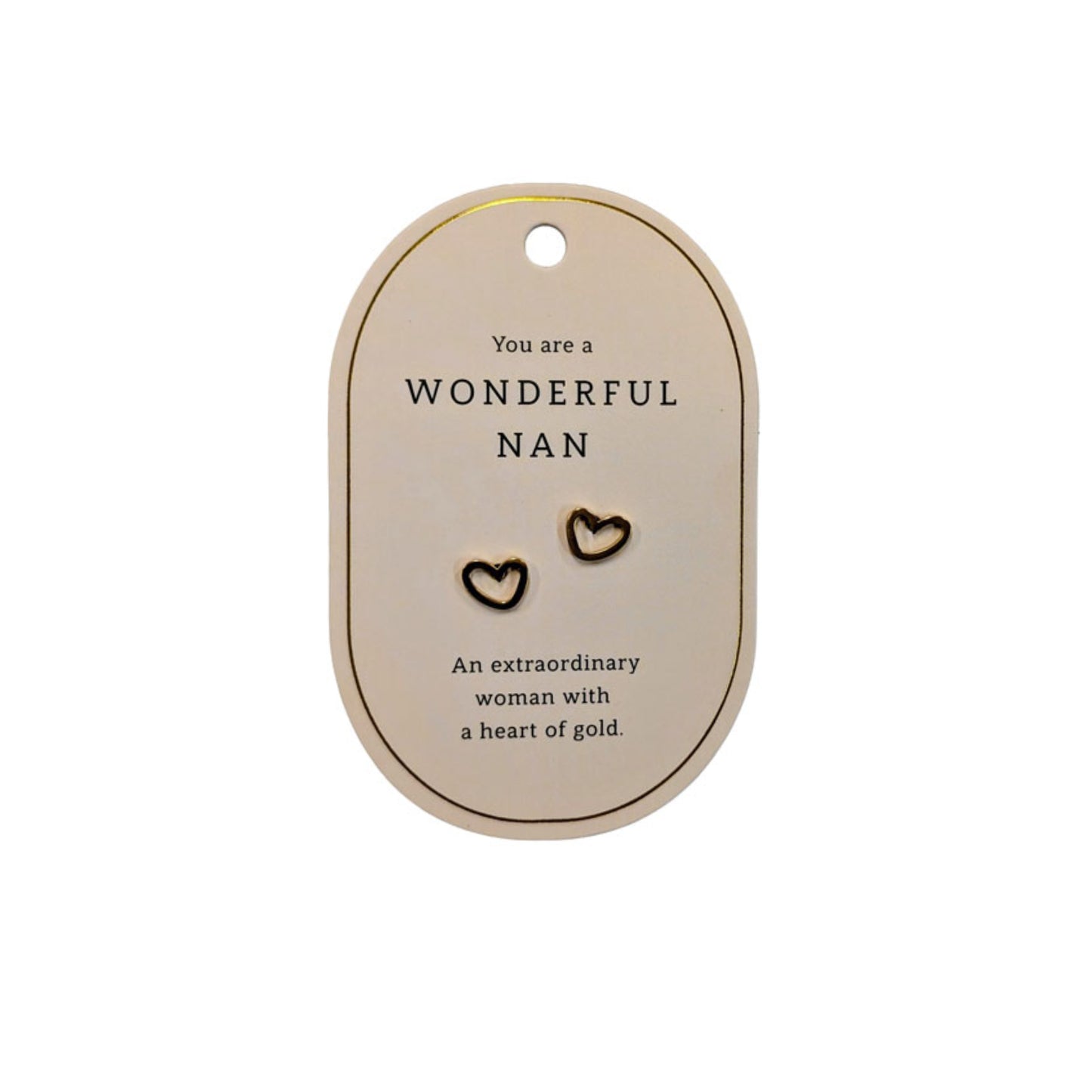 SWEETHEART NAN GOLD EARRINGS