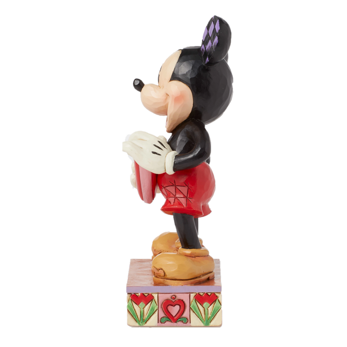 DISNEY TRADITIONS BY JIM SHORE MICKEY WITH PERSONALIZEABLE HEART