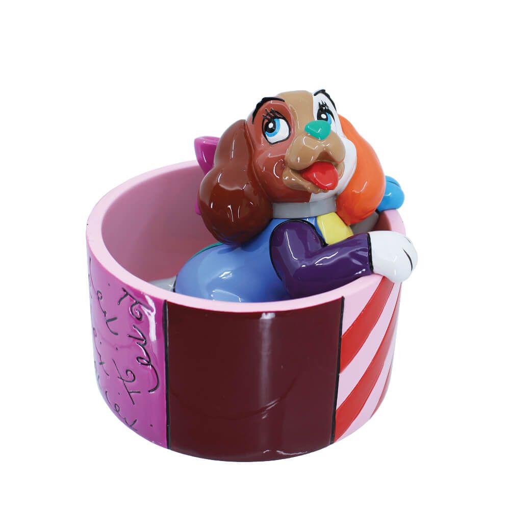 DISNEY BRITTO LADY 70TH ANNIVERSARY MINI FIGURINE