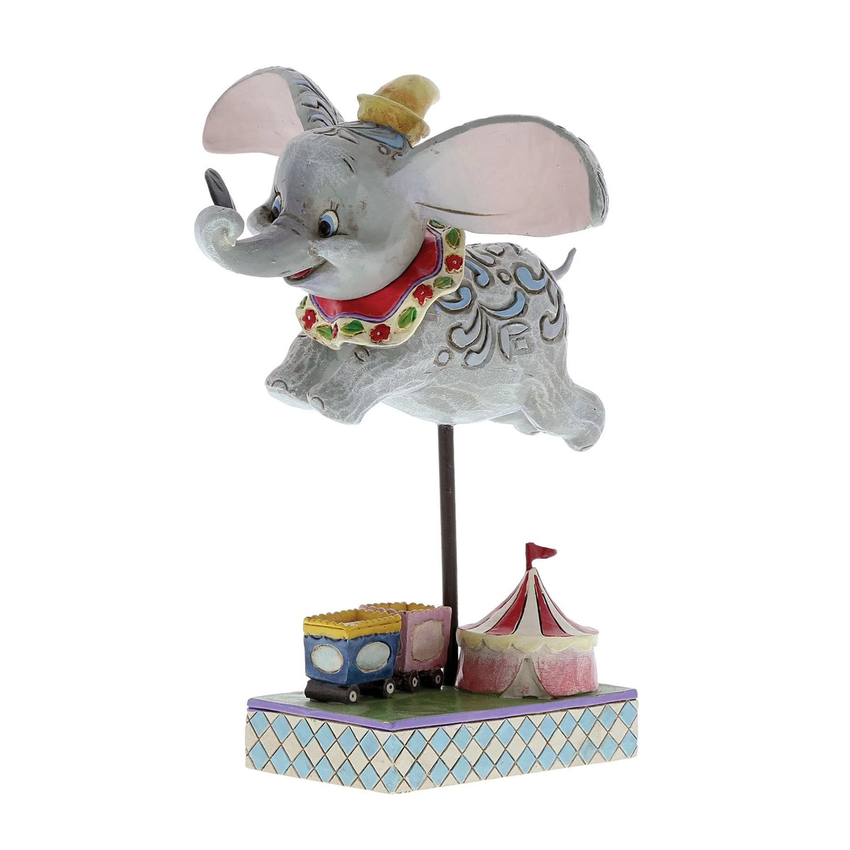 DISNEY TRADITIONS BY JIM SHORE DUMBO FLYING FAITH IN FLIGHT