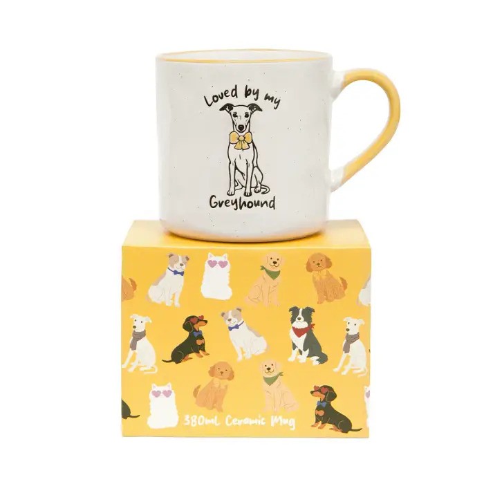 Dog Mug Loved By My Greyhound