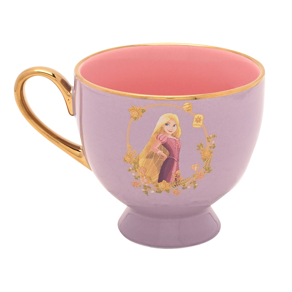 DISNEY PRINCESS TEA CUP & SAUCER SET RAPUNZEL
