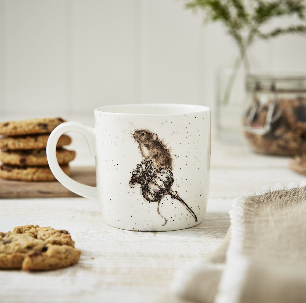 Royal Worcester Wrendale Mug Country Mice
