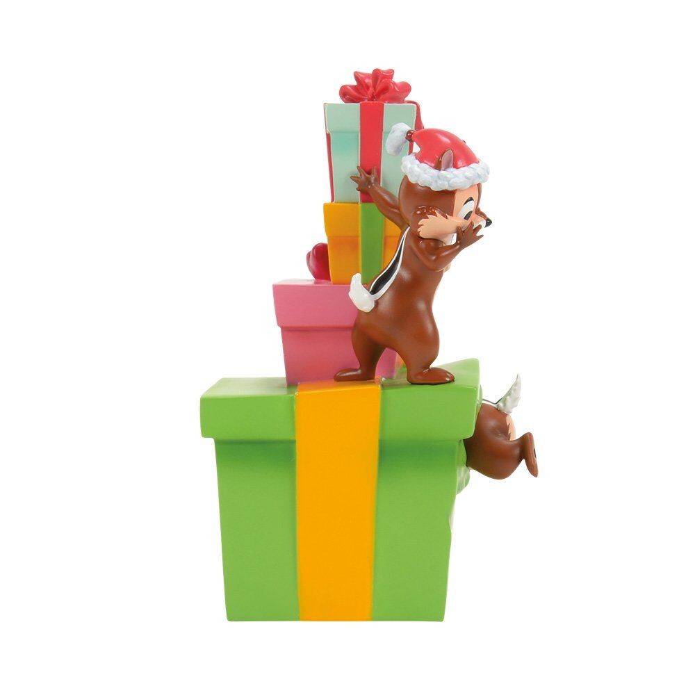 Disney Showcase Christmas Chip 'N' Dale With Gifts