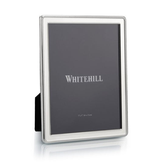 Whitehill Photo Frame Narrow Bead Border 13 x 18cm