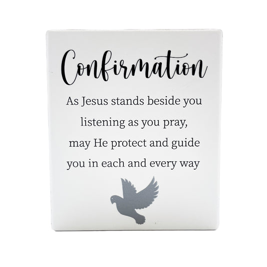 CERAMIC VERSE PLAQUE INFINITY CONFIRMATION