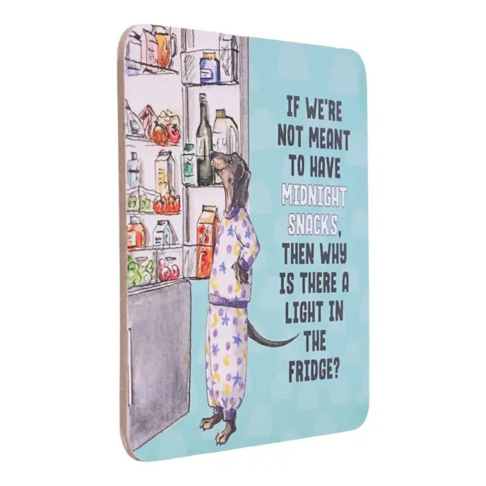 Olive & Co. Midnight Snacks Coaster
